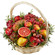 fruit basket with Pomegranates. United Kingdom, The